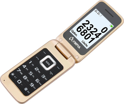 Olympia Luna Dual SIM, Gold 2212 -mobiilipuhelin