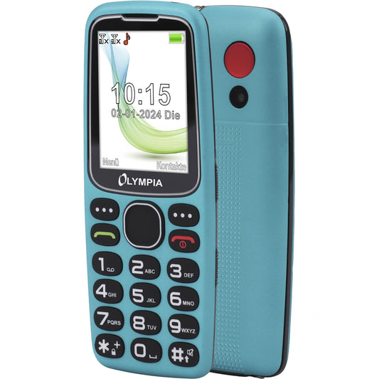 Mobiilipuhelin Olympia Star, 32MB, Turkoosi 2245