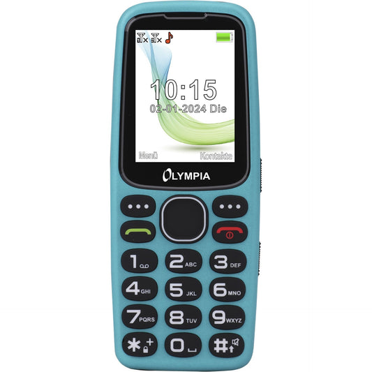 Mobiilipuhelin Olympia Star, 32MB, Turkoosi 2245