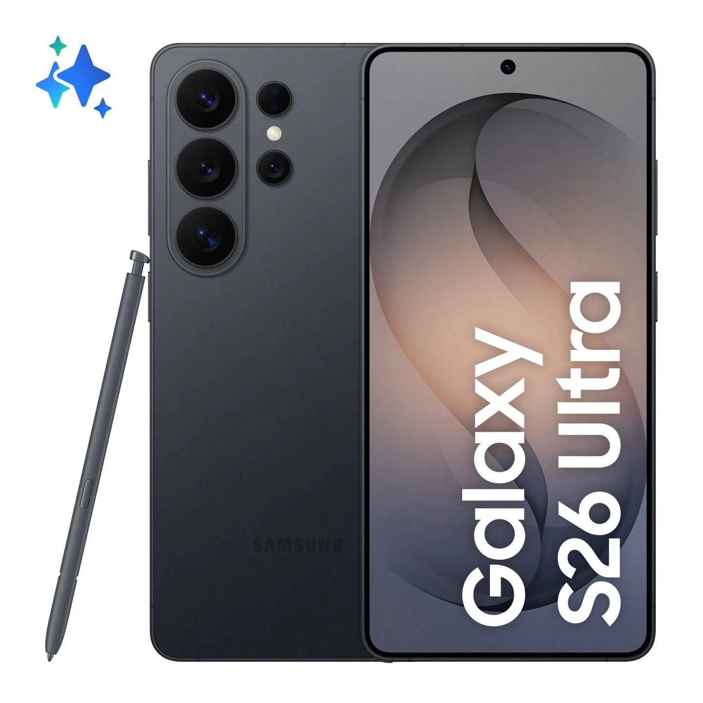 Samsung Galaxy S26 Ultra -mobiilipuhelin, 256GB, 12GB, Musta SM-S948BZKDEUB