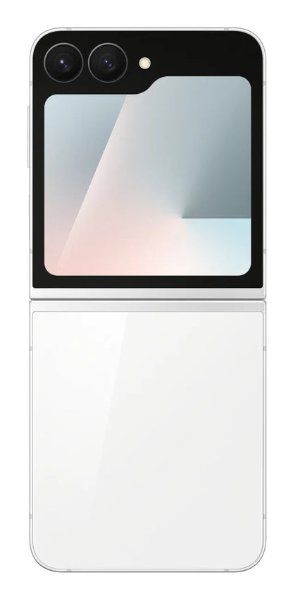 Samsung Galaxy Z Flip7 FE -mobiilipuhelin, 128GB, 8GB, Valkoinen SM-F761BZWGEUB