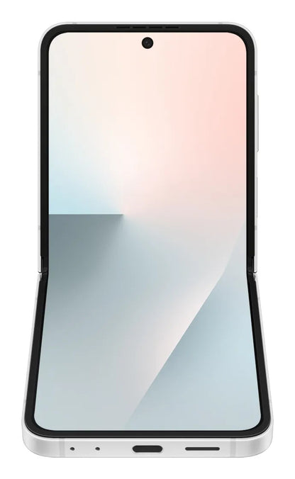 Samsung Galaxy Z Flip7 FE -mobiilipuhelin, 128GB, 8GB, Valkoinen SM-F761BZWGEUB