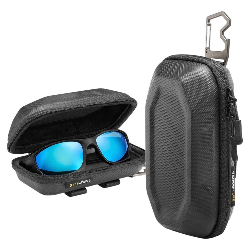 Spigen LF520 -silmälasikotelo, 224,8 mm x 86,9 mm x 69,9 mm, Musta ACS09444