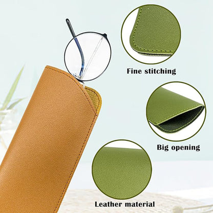 Techsuit Glasses Case ETSP8, 175mm x 75mm, Light Brown