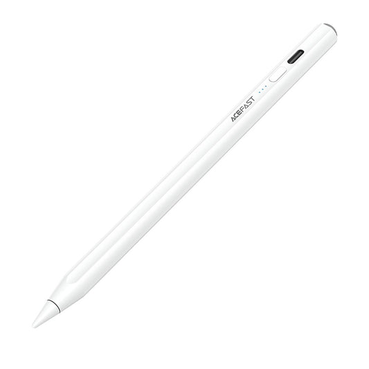 Touch Pen Acefast V2 Apple iPadille, Aktiivinen Versio, Valkoinen