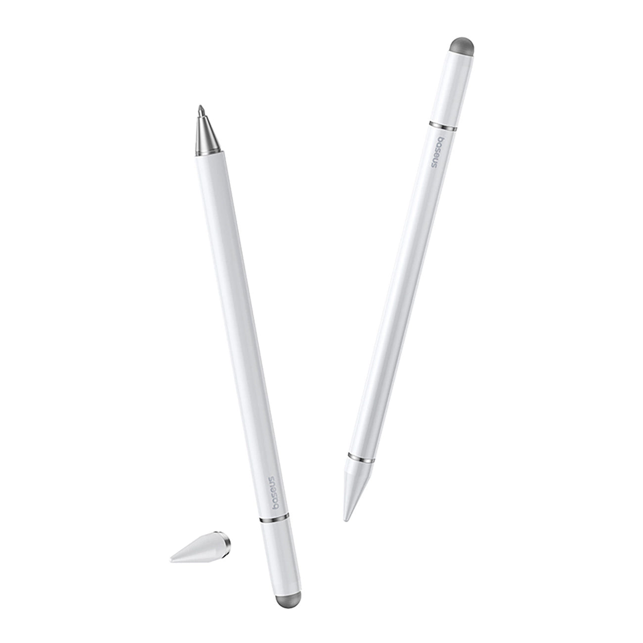 Touch Pen Baseus Smooth Writing 3 Magnetic 3in1 Series, Passiivinen versio, Valkoinen P80080804213-00