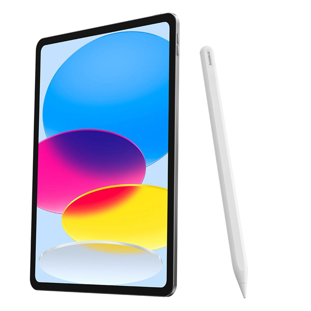 Touch Pen Baseus Smooth Writing 2 -sarja Apple iPadille, aktiivinen langaton versio, valkoinen P80015803213-00