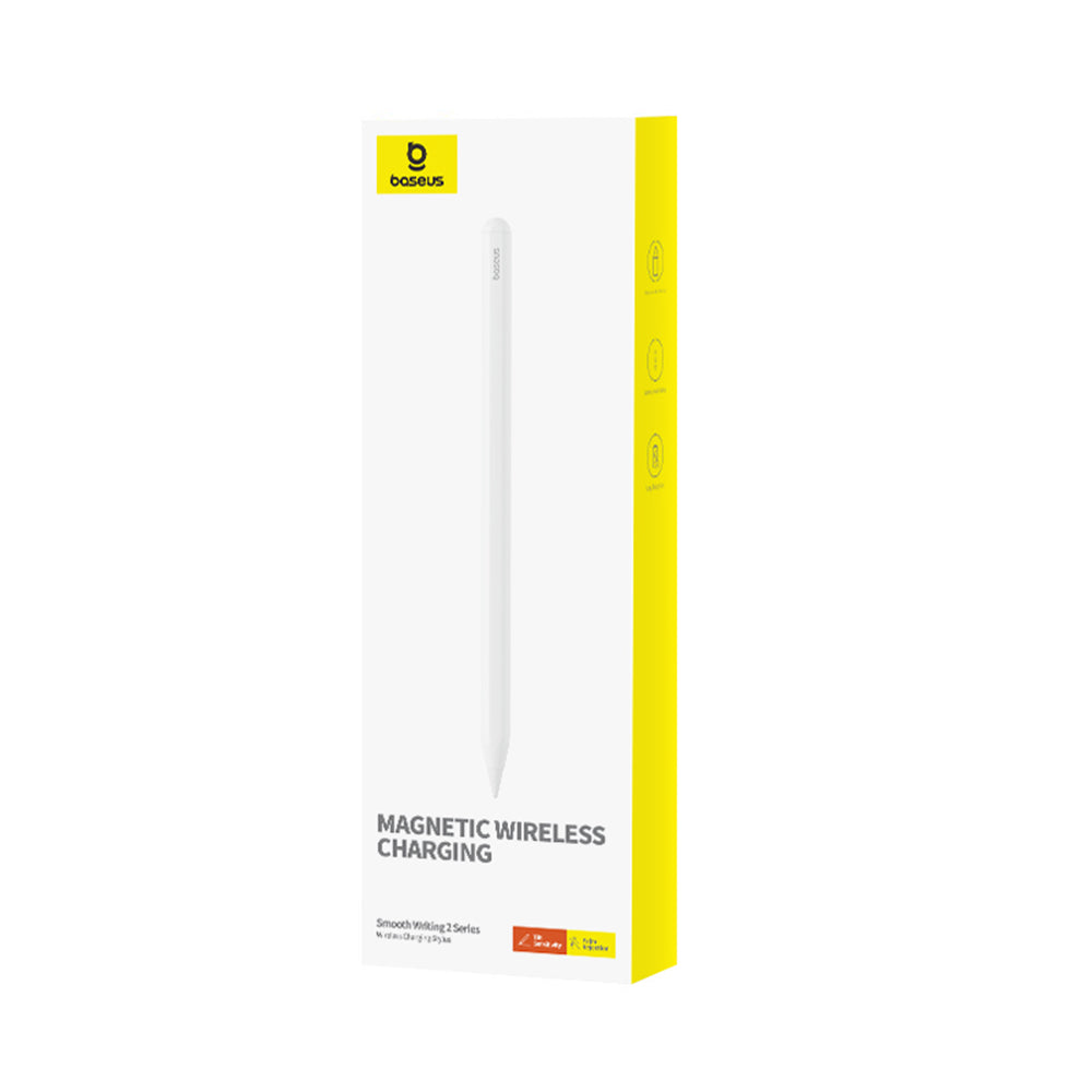 Touch Pen Baseus Smooth Writing 2 -sarja Apple iPadille, aktiivinen langaton versio, valkoinen P80015803213-00