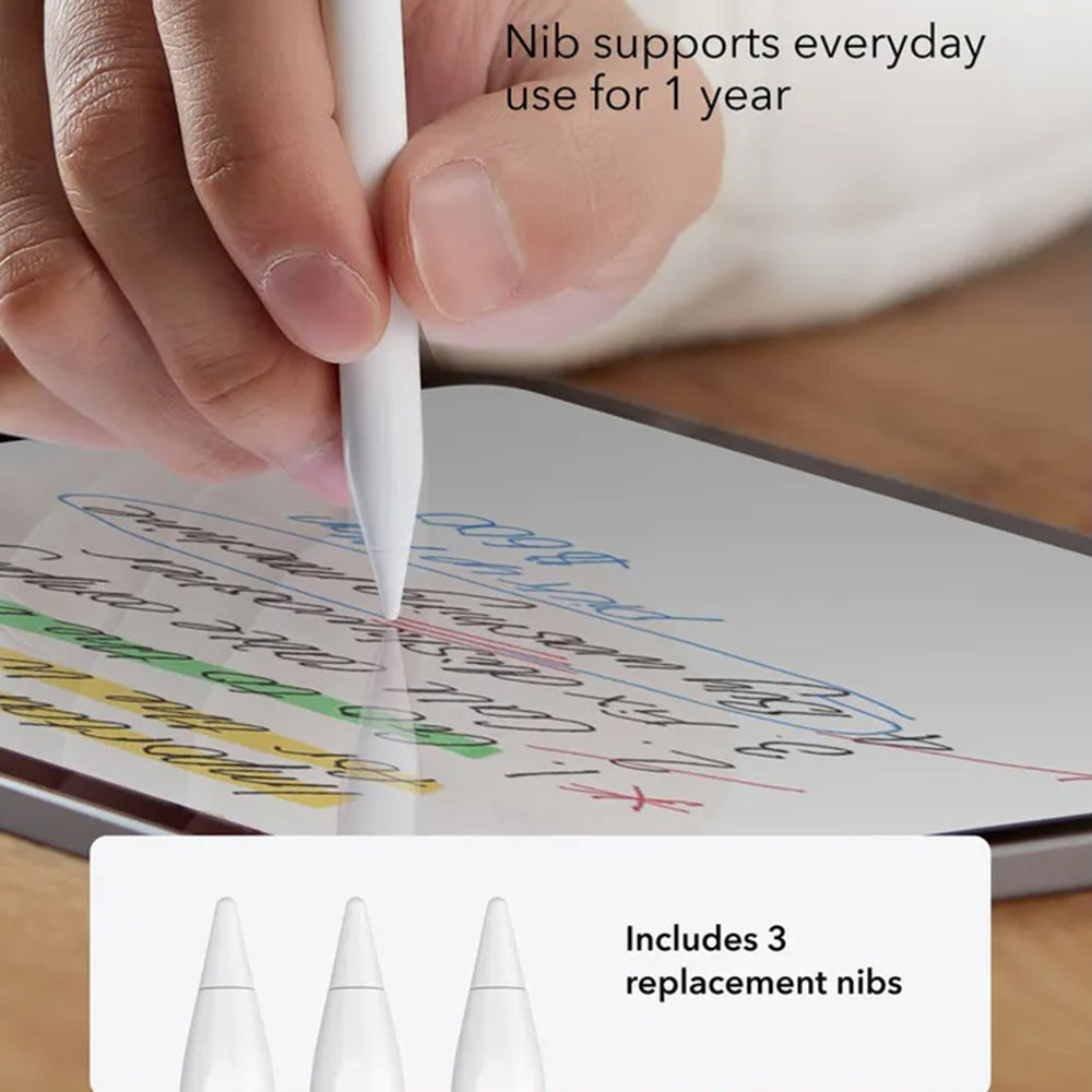 Touch Pen ESR Apple iPadille, Aktiivinen Versio, Valkoinen