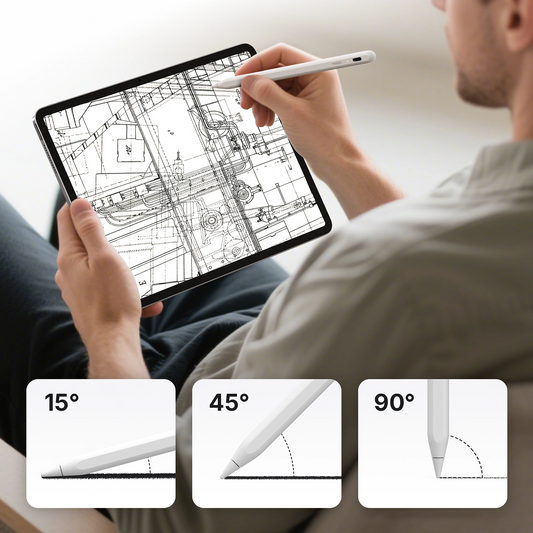 Touch Pen Metapen A8 Apple iPadille, Active-versio, valkoinen ME-APP152