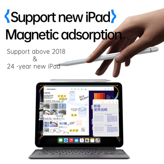 Touch Pen Techsuit AP01 Pro Apple iPadille, Aktiivinen Versio, Valkoinen