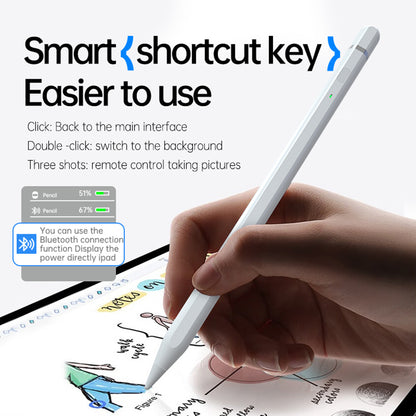 Touch Pen Techsuit AP01 Pro Apple iPadille, Aktiivinen Versio, Valkoinen