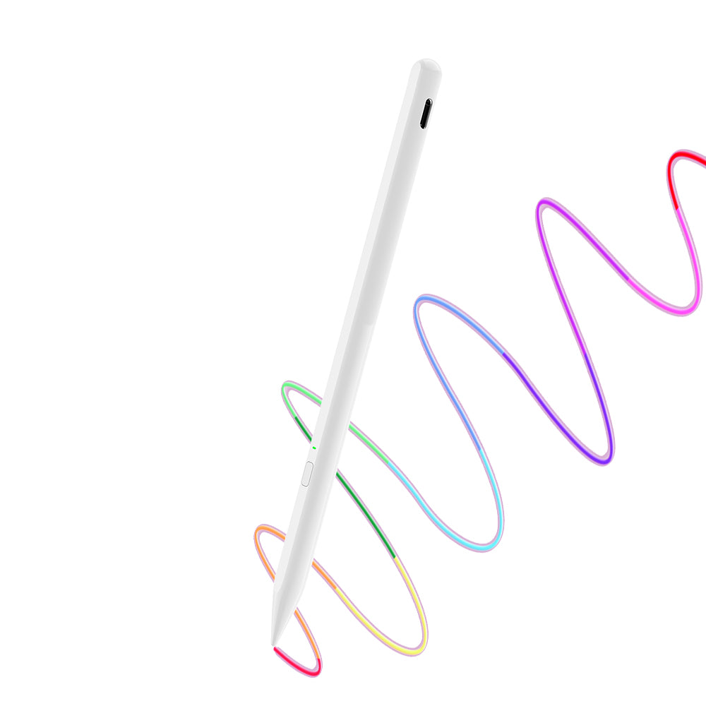 Touch Pen Techsuit AX10 Apple iPadille, Aktiivinen Versio, Valkoinen