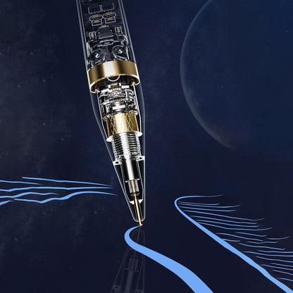 Touch Pen Techsuit C10 Pro Apple iPadille, Aktiivinen Versio, Läpinäkyvä Musta