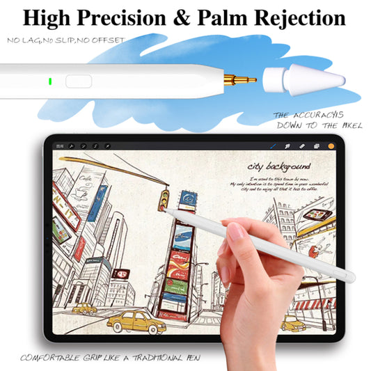 Touch Pen Techsuit F97 Microsoft Surfacelle, Aktiivinen Versio, Musta