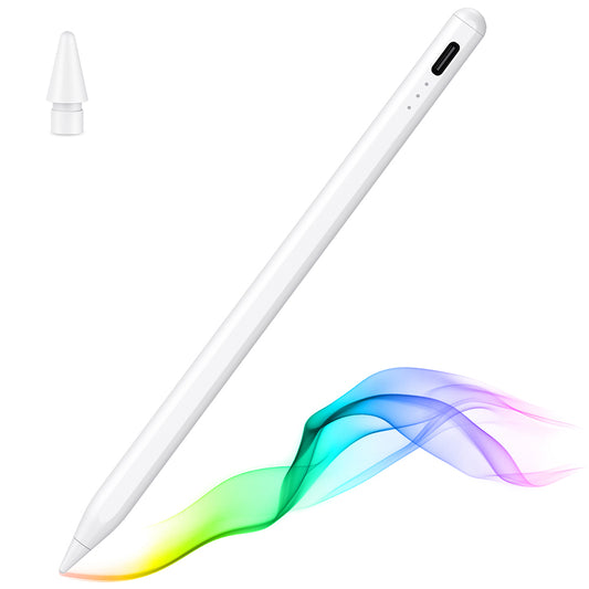 Touch Pen Techsuit JA04 Apple iPadille, Aktiivinen Versio, Valkoinen