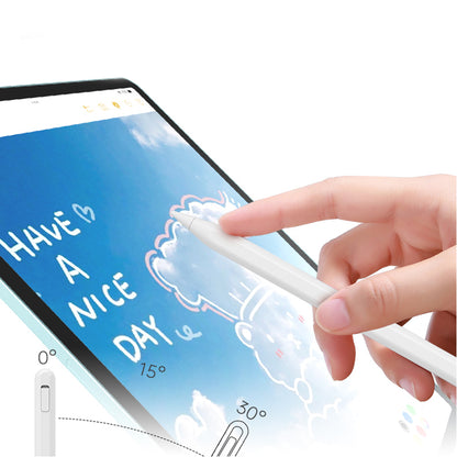 Touch Pen Techsuit V15 Apple iPadille, Aktiivinen Versio, Valkoinen