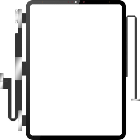 Touchscreen Forward Guard OCA Apple iPad Pro 11 (2018) - Musta