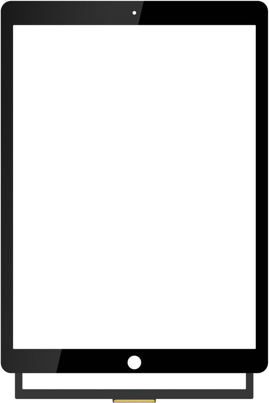 Touchscreen Forward Guard OCA Apple iPad Pro 12.9 (2017) -malliin, Musta