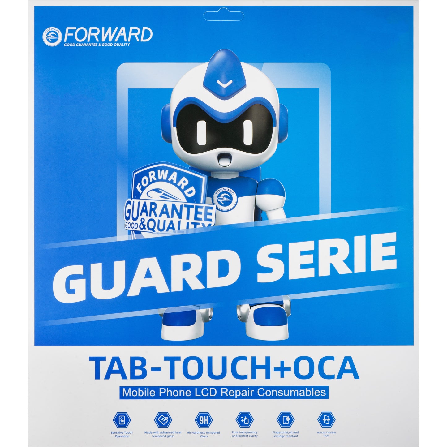 Touchscreen Forward Guard OCA Apple iPad Pro 12.9 (2022) - Musta