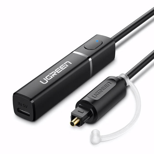 Bluetooth-lähetin UGREEN CM150, Optinen, Musta