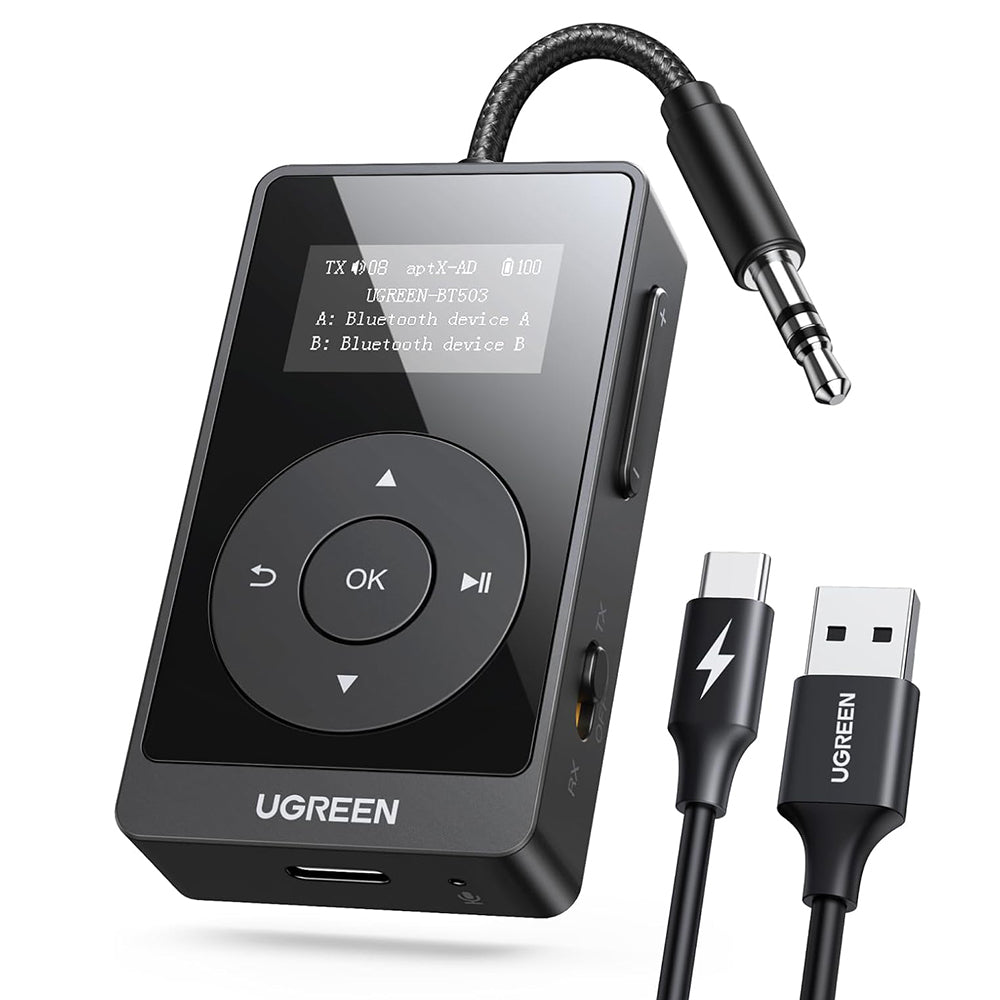 Lähetin / Vastaanotin Bluetooth UGREEN BT503 (45492)