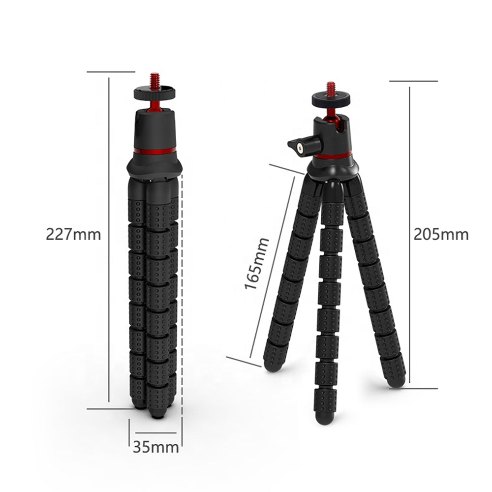 1/4 tuuman jalusta Techsuit JX-004, musta