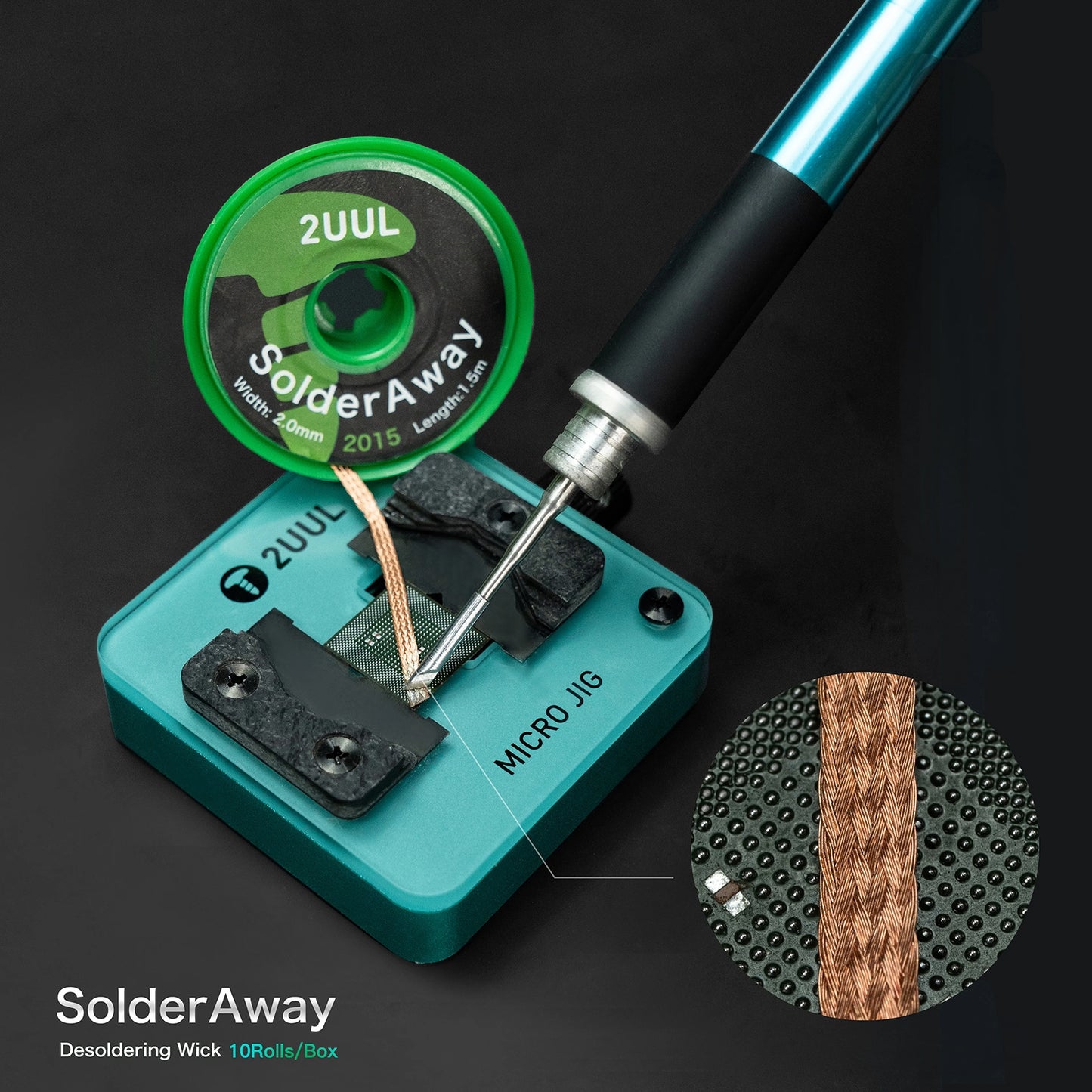Tresa 2UUL DW15, 2 mm, 1,5 m, 10 kappaleen setti