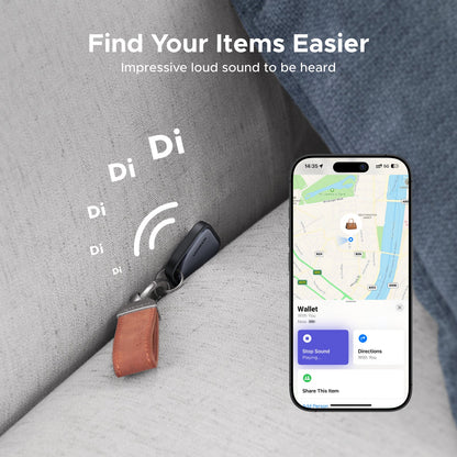 UGREEN SmartTag Pro Smart CM916 (75646P), Musta