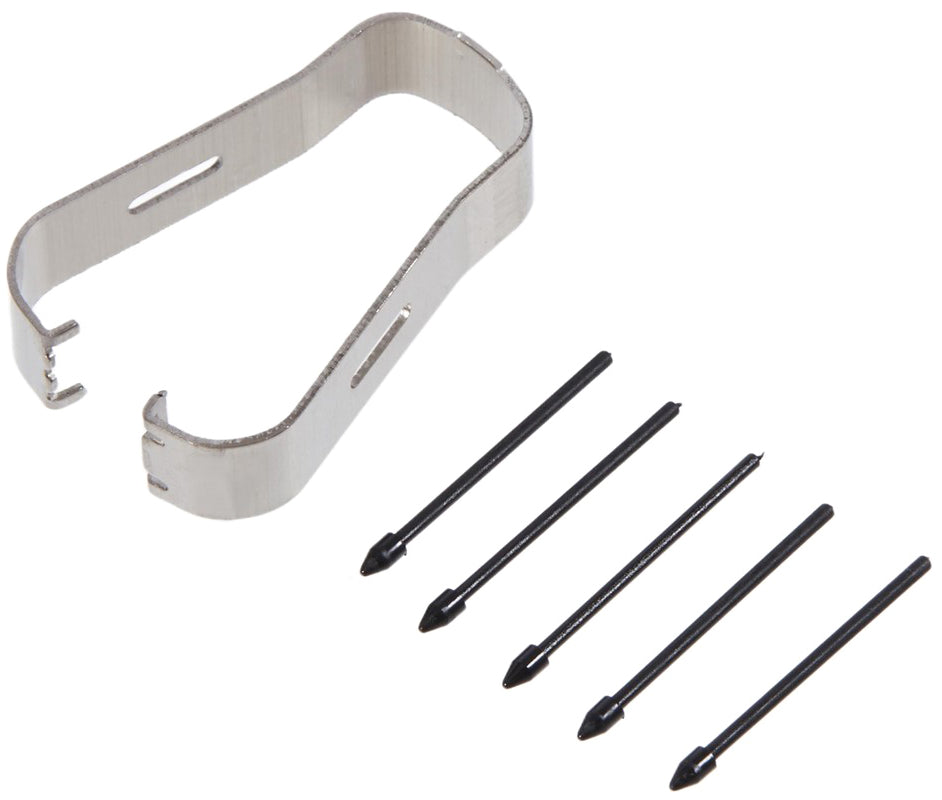 OEM-kosketuskynän kärki Samsung Galaxy S24 Ultra S928 / S23 Ultra S918 / S22 Ultra 5G S908 / S21 Ultra 5G G998, 5 kappaleen setti, Musta