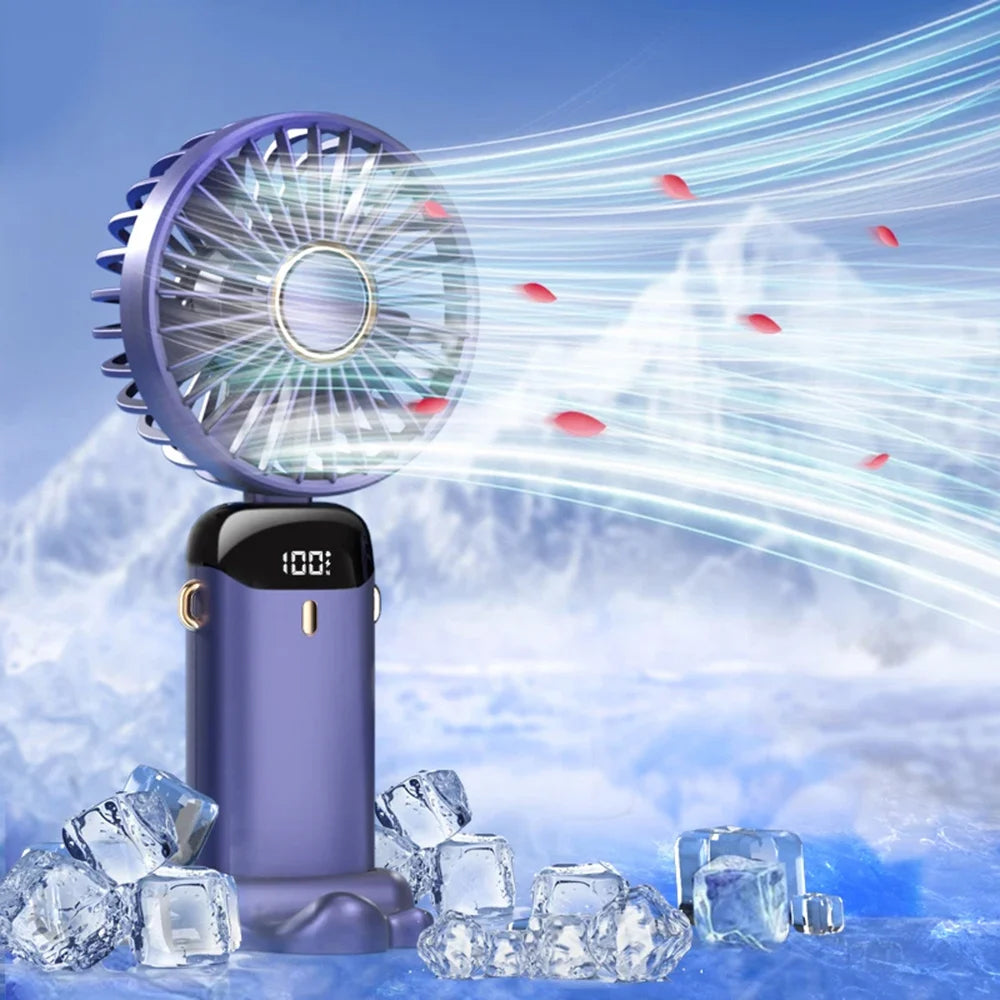 Kannettava tuuletin Techsuit N15, violetti