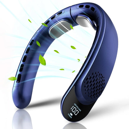 Kannettava tuuletin Techsuit S8, sininen