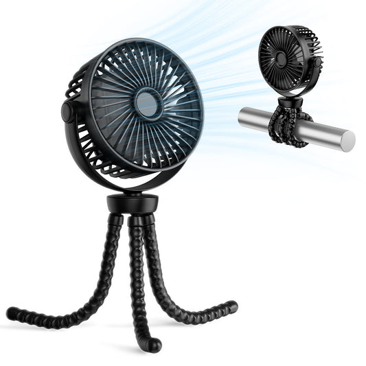 Kannettava tuuletin Techsuit VP1, musta
