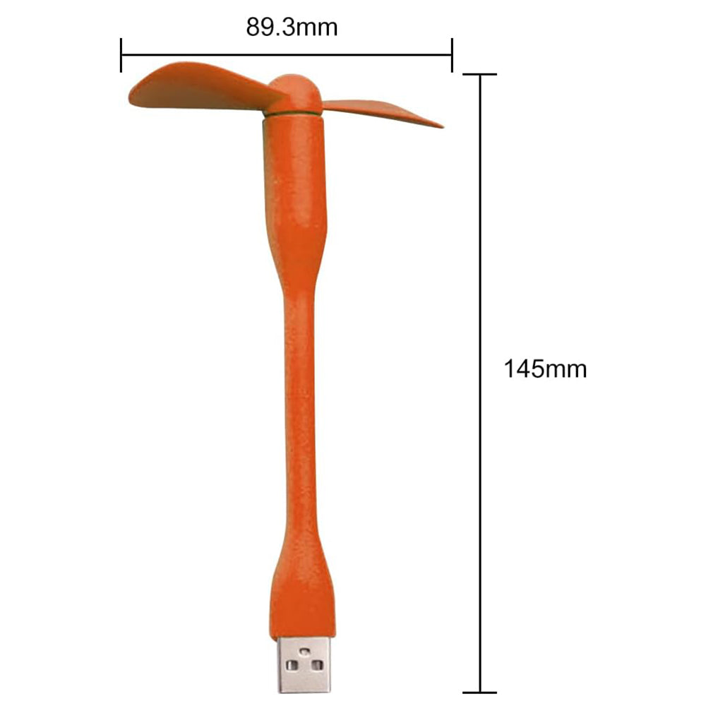 USB-tuulettimen Techsuit TUF1, Oranssi