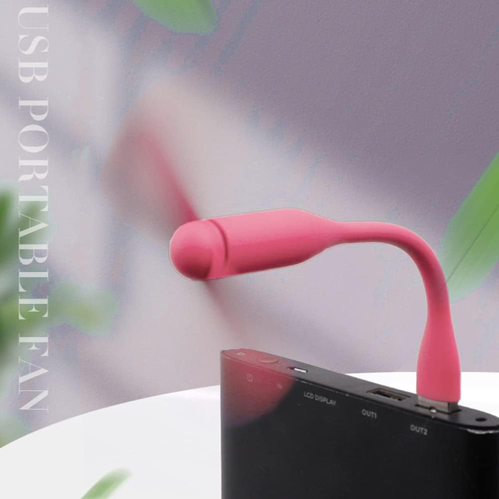 USB-tuulettimen Techsuit TUF1, vaaleanpunainen