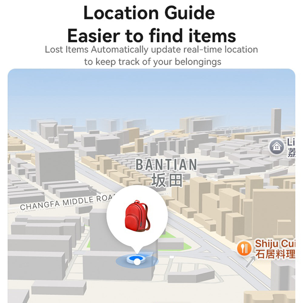 Yesido SmartTag EC14 iOS-sarjalle, Valkoinen