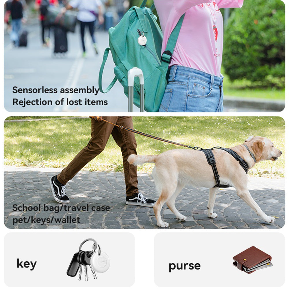 Yesido SmartTag EC14 iOS-sarjalle, Valkoinen