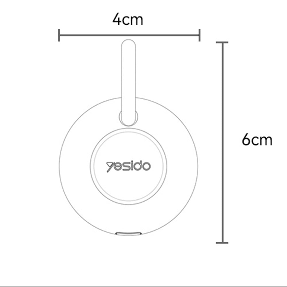 Yesido SmartTag EC14 iOS-sarjalle, Valkoinen